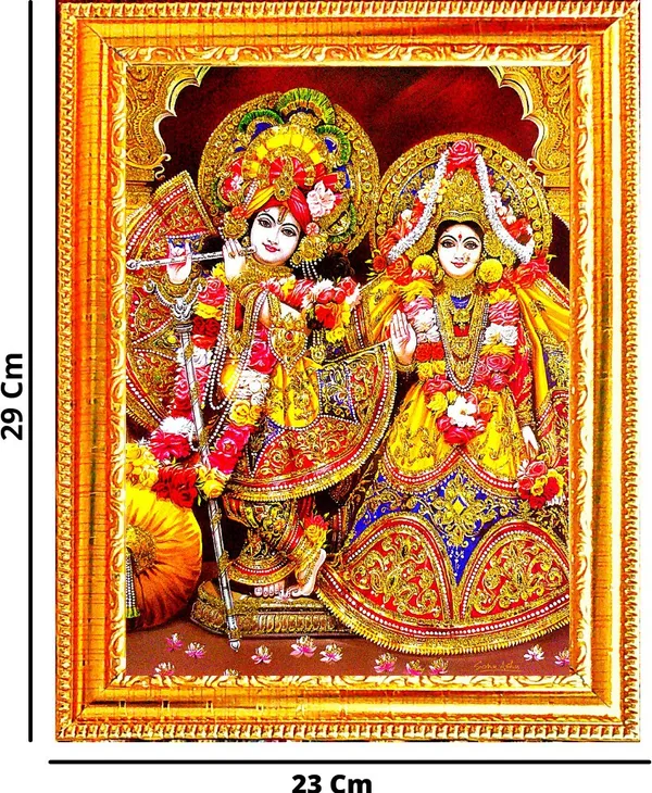 Photo_&_Frame_Radha_Krishna