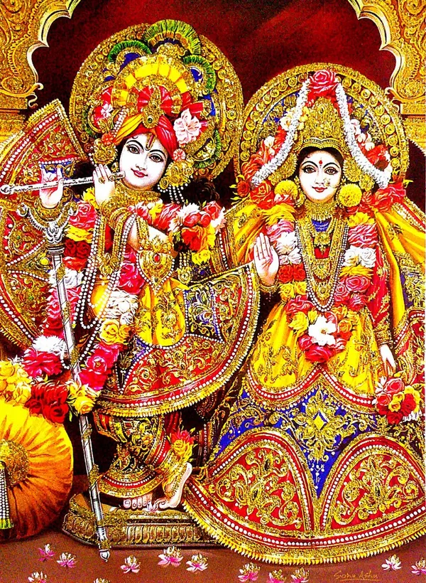Photo_&_Frame_Radha_Krishna