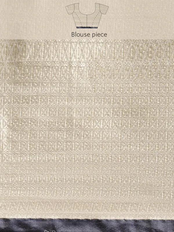 Grey_Masrise_Cotton/Cotton_Banarasi_Sarees_For_Women