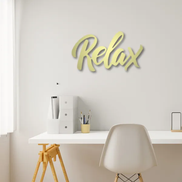 Metal_Wall_Art_for_Home_Decoration__|_Relax__|_Gold