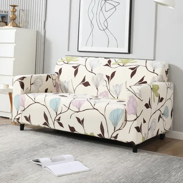 Creame_Floral_Print_Polyester_Elastic_Stretchable_Printed_Sofa_Cover