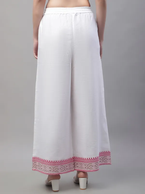 White_Cotton_Flair_Printed_Regular_Palazzo
