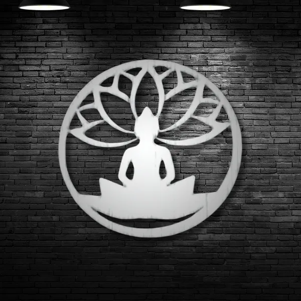 Metal_Wall_Art_for_Home_Decoration__|_Buddha_Lotus_Flower__|_Silver