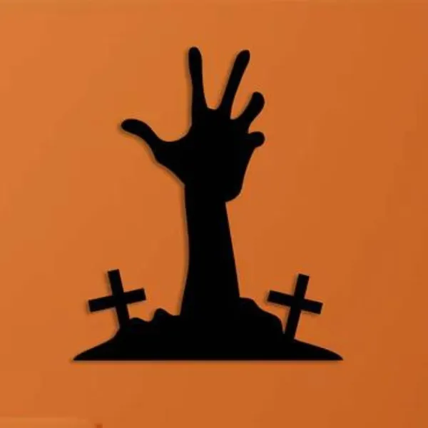 Wooden_Wall_Art_for_Home_Decoration|Zombie_Hand_Black