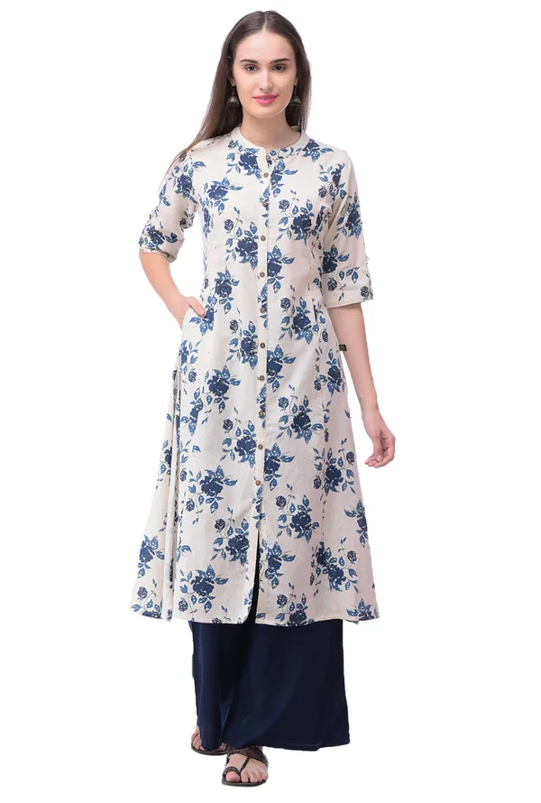 Multicolor_Cotton_Floral_Printed_A-line_Kurta