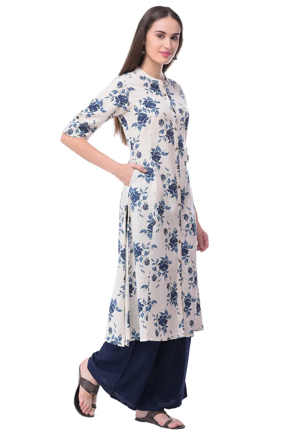 Multicolor_Cotton_Floral_Printed_A-line_Kurta