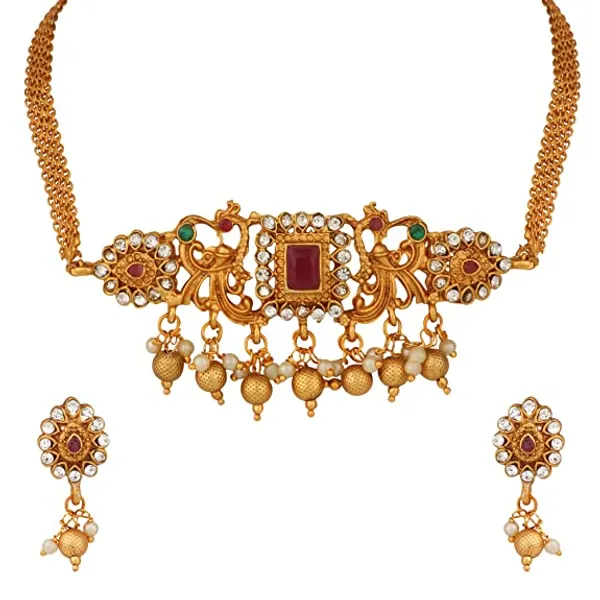 Gujju_Latest_Mate_Gold_Chokar_Necklace_Set_For_Girls_And_Women