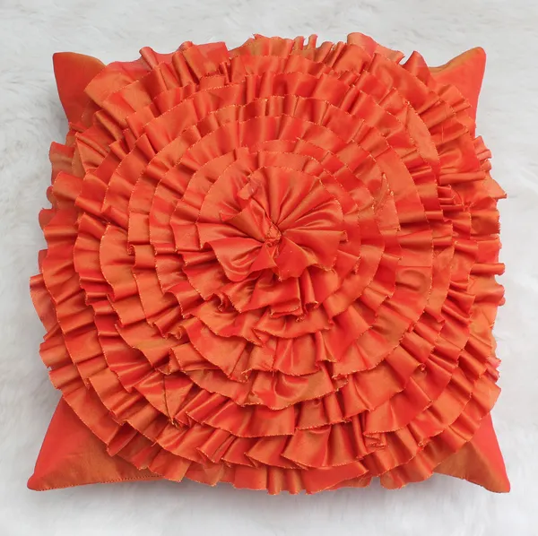 Pack_of_2_Piece_Orange_Silk_Amour_Pur_Collection_Cushion_&_Pillow_Cover_for_Living_Room_and_Bedroom