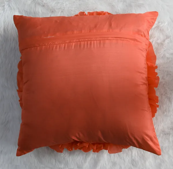 Pack_of_2_Piece_Orange_Silk_Amour_Pur_Collection_Cushion_&_Pillow_Cover_for_Living_Room_and_Bedroom