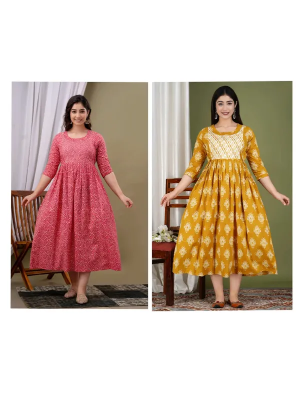 sim_som_Cotton_Printed_Maternity_And_Feeding_Kurti_Combo_Of_2