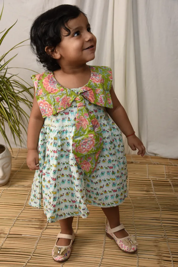Multicolor_Frock_Dress_For_Girls_|_Abstract_Printed