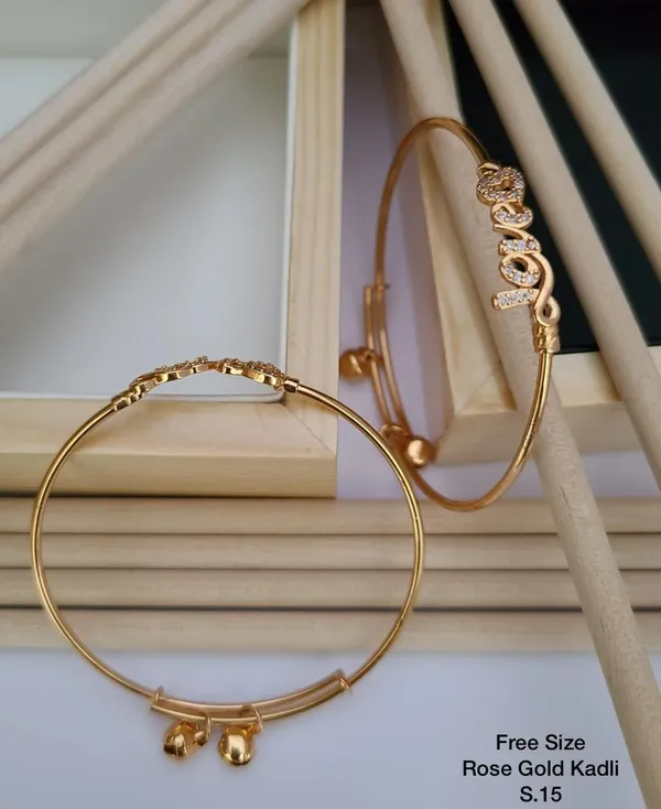Stainless steel bangles online on sale