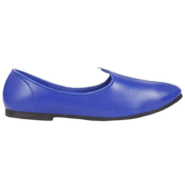 Black_&_Blue_PU_Premium_Jutis_Shoe_For_Men