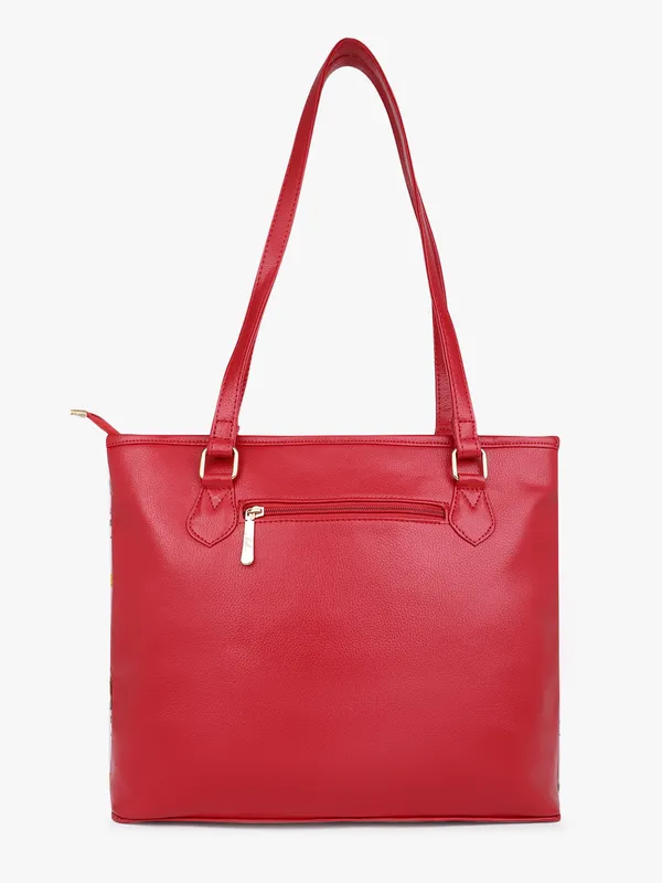 Red_Premium_Quality_Tote_Bag_For_Women