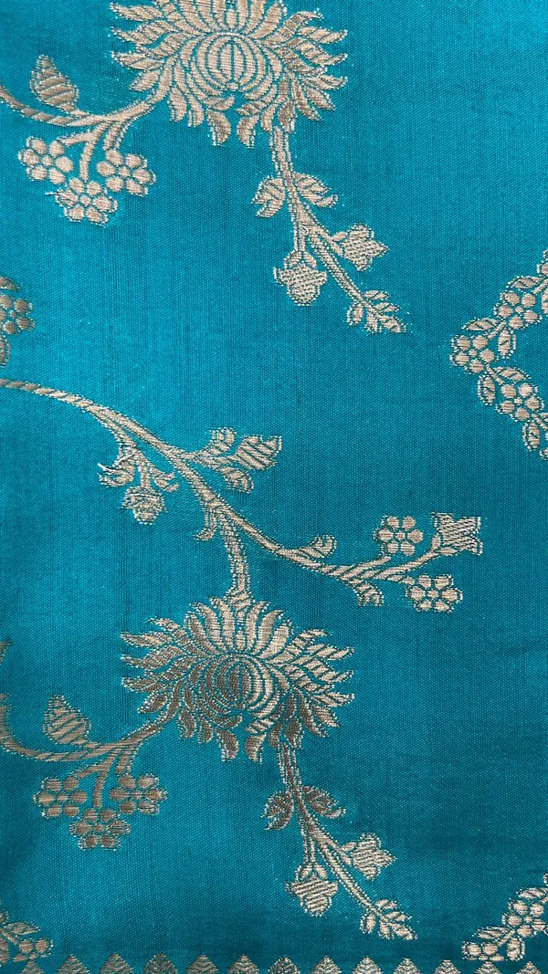 Humairah_Pure_Handwoven_Sea_green_Chiniya_Silk_Zari_Jaal_Zig-Zag_with_Minakari_Zari_Border_Banarasi_Saree_with_Sea_green_Blouse_piece