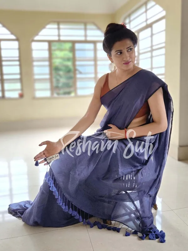 Blue_Designer_Mul_Modal_Saree-Frozen_Blueberry