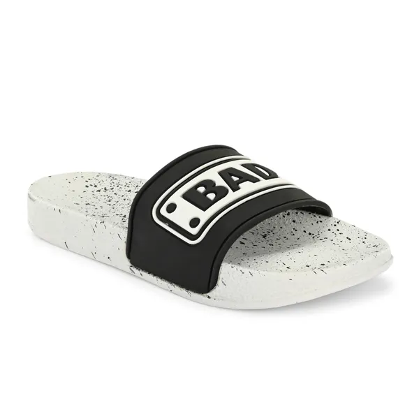 White_Silicon_Strap_And_Pvc_Slip_On_Sliders_For_Men