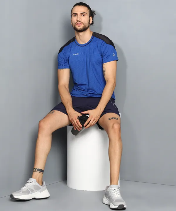 Navy_Blue_&_Black_Shorts_For_Men