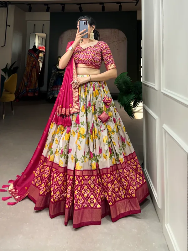 Pink_Premium_&_Elegant_Dola_Silk_Lehenga_Choli_For_Women