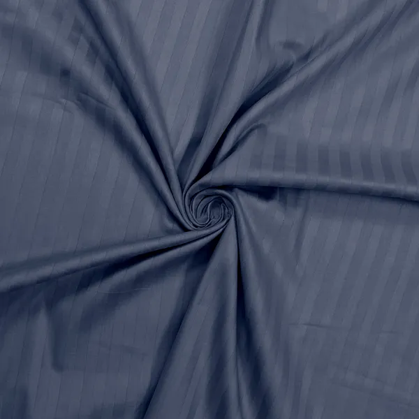 _100%_Cotton_220_TC_Italian_Stripes_Flat_King_Size_Bedsheet_With_2_Pillow_Cover_(108_x_108_Inch,_MED_BLUE)