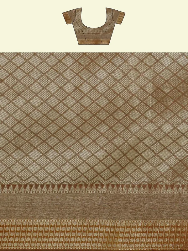 Yellow_Mulberry_Silk/Silk_Blend_Banarasi_Sarees_For_Women