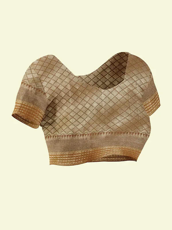 Yellow_Mulberry_Silk/Silk_Blend_Banarasi_Sarees_For_Women