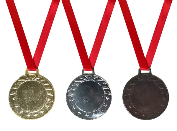 Pack_Of_3_Running_Medals_|_With_Satin_Ribbon_|_Size_-_2.5_Inch_Dia_|_Gold_&_Silver_&_Brown