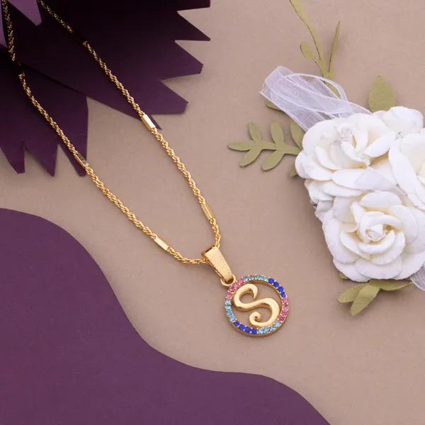 Gold_S_Letter_Gold_Plated_Necklace_|_Perfect_Daily_Wear_For_Women