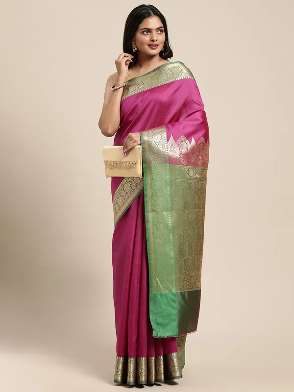 Purple_Valkalam_Katan_Silk_Banarasi_Sarees_For_Women