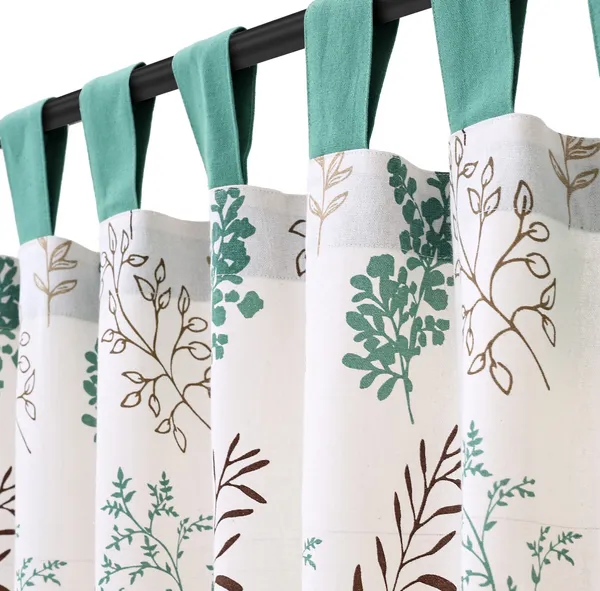 Pack_of_2_Cotton_Aquamarine_Bloom_Bliss_Printed_Collection_Loop_Curtainfor_Window_and_Door