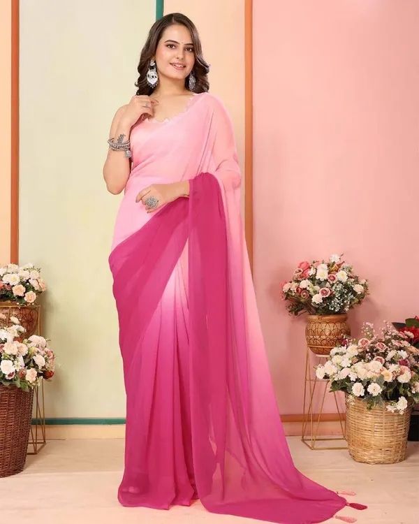 Rama_Colour_1-Minute_Ready_To_Wear_Georgette_Saree_With_Blouse_Piece