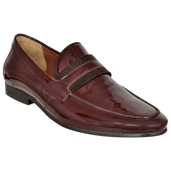 Burgandy_Patent_Leather_Formal_Penny_Loafers