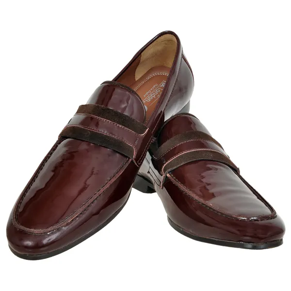 Burgandy_Patent_Leather_Formal_Penny_Loafers