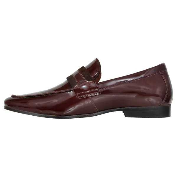 Burgandy_Patent_Leather_Formal_Penny_Loafers