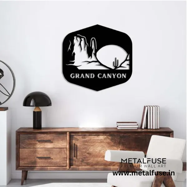 Wooden_Wall_Art_for_Home_Decoration__|_Grand_Canyon_Scenery__|_Black