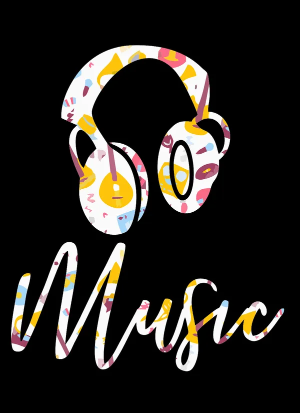 TOFFTEES_Black_Music_Half_Sleeves_T-Shirt_|_HD_Print_With_100%_Cotton