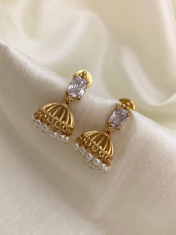 Ethnic_Kemp_Design_Pearl_Jhumkas_For_Kids_/_Women
