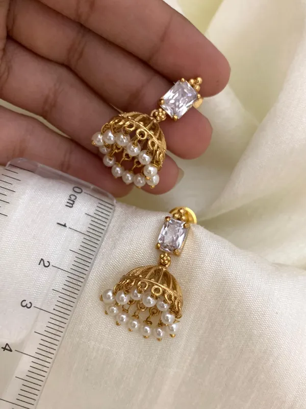 Ethnic_Kemp_Design_Pearl_Jhumkas_For_Kids_/_Women
