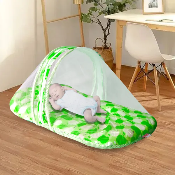 Cheeky_Cheeky_Baby_Bedding_Set_with_Mosquito_net_and_Pillow_(Green)