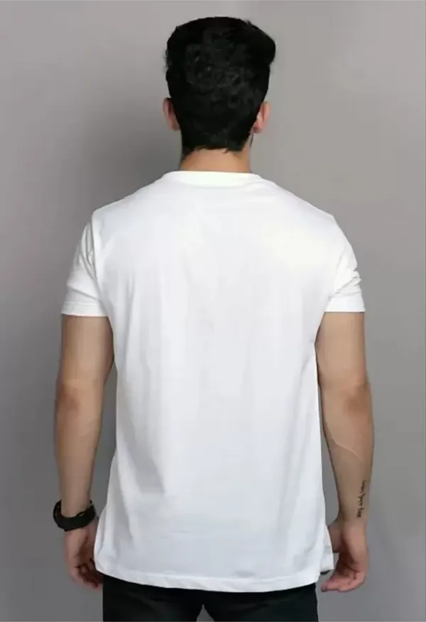 White_Printed_Half_Sleeve_Cotton_T-Shirt_For_Men