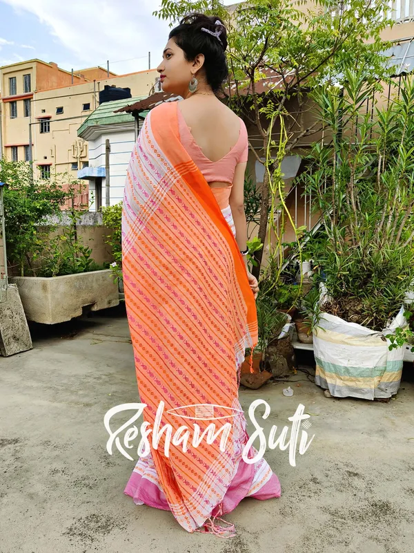 Multicolor_Begampuri_Cotton_Saree-Shaaira