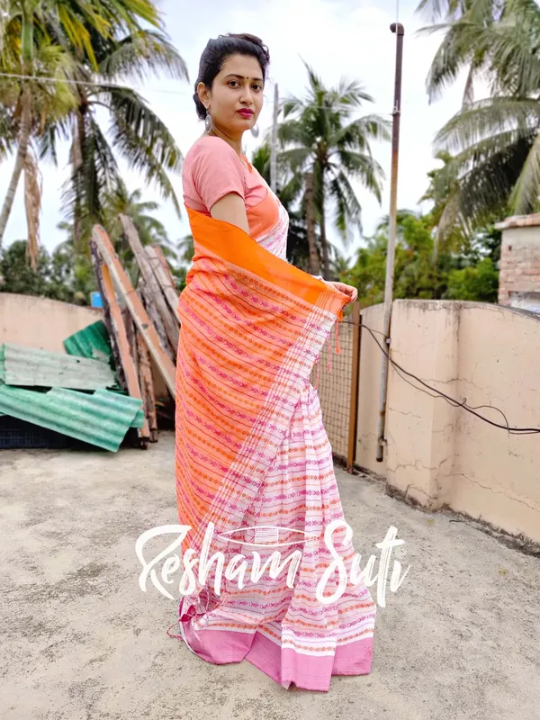 Multicolor_Begampuri_Cotton_Saree-Shaaira