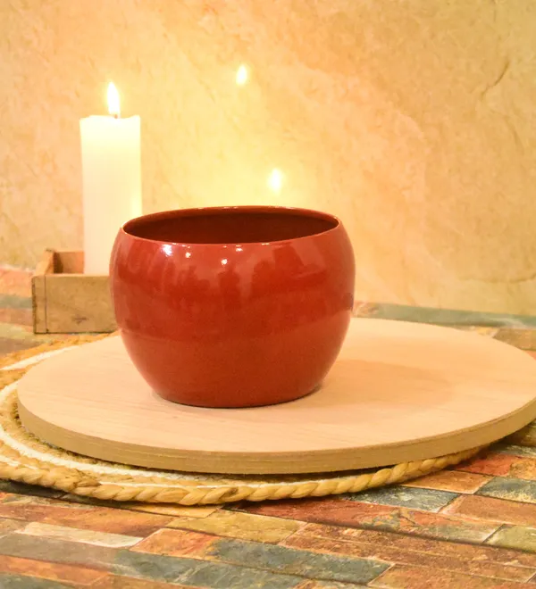 Red_Planters_for_Home_Decor,Indoor,Outdoor,Plant_Container_5,5inch