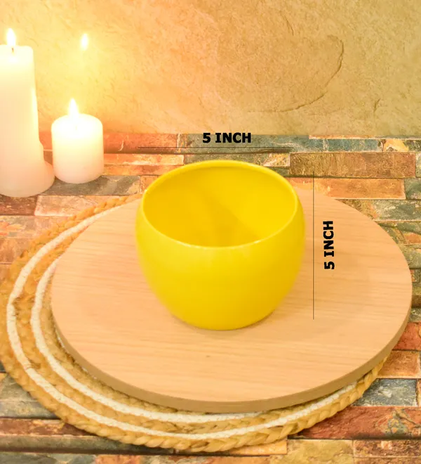 yellow_Planters_for_Home_Decor,Indoor,Outdoor,Plant_Container_5,5inch
