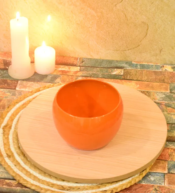 Orange_Planters_for_Home_Decor,Indoor,Outdoor,Plant_Container_5,5inch