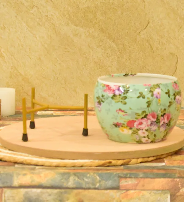 multi_color_Meenakari_Handmade_Pitalnagi_Pots_And_Planter,Home,Indoor,Outdoor,Plant_Container