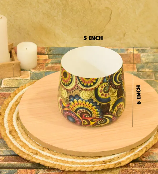 multi_color_Meenakari_Handmade_Pitalnagi_Pots_And_Planter,Home,Indoor,Outdoor,Plant_Container