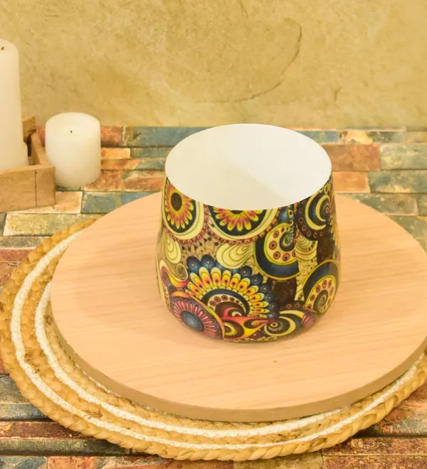 multi_color_Meenakari_Handmade_Pitalnagi_Pots_And_Planter,Home,Indoor,Outdoor,Plant_Container