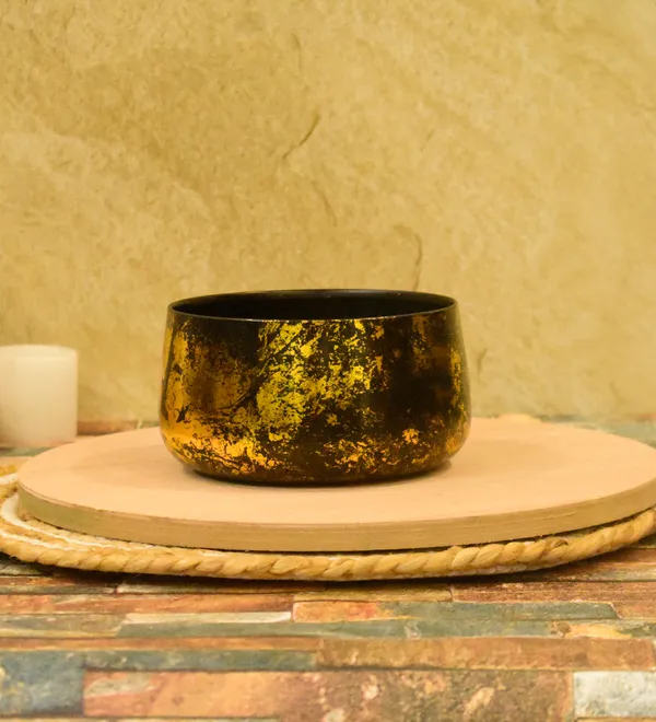 Gold_Black_Poly_Planters_for_Home_Decor,Indoor,Outdoor,Plant_Container_5.5,3inch