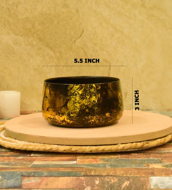Gold_Black_Poly_Planters_for_Home_Decor,Indoor,Outdoor,Plant_Container_5.5,3inch